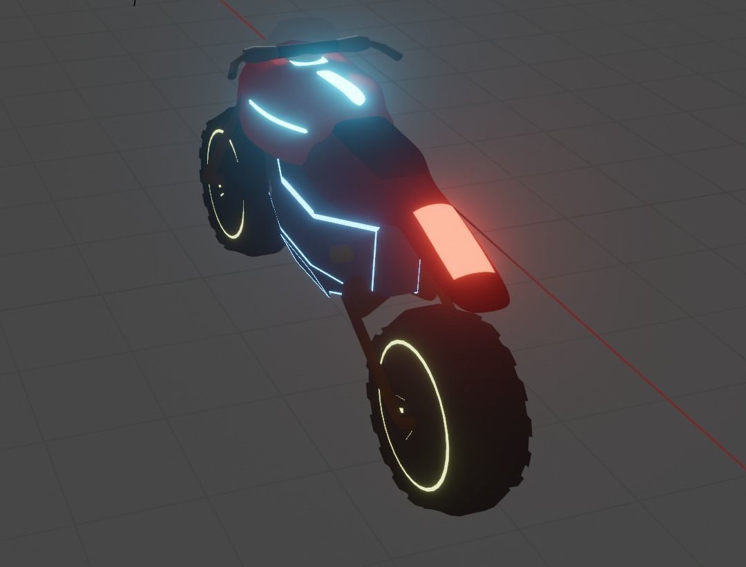 Future Sports Bike 3D model_19