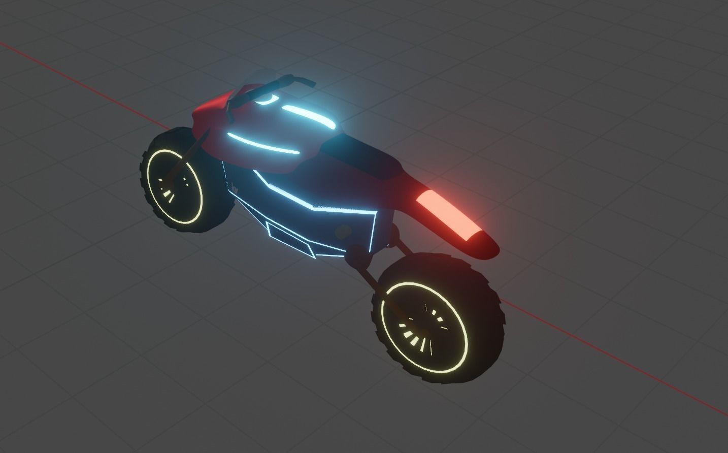 Future Sports Bike 3D model_21