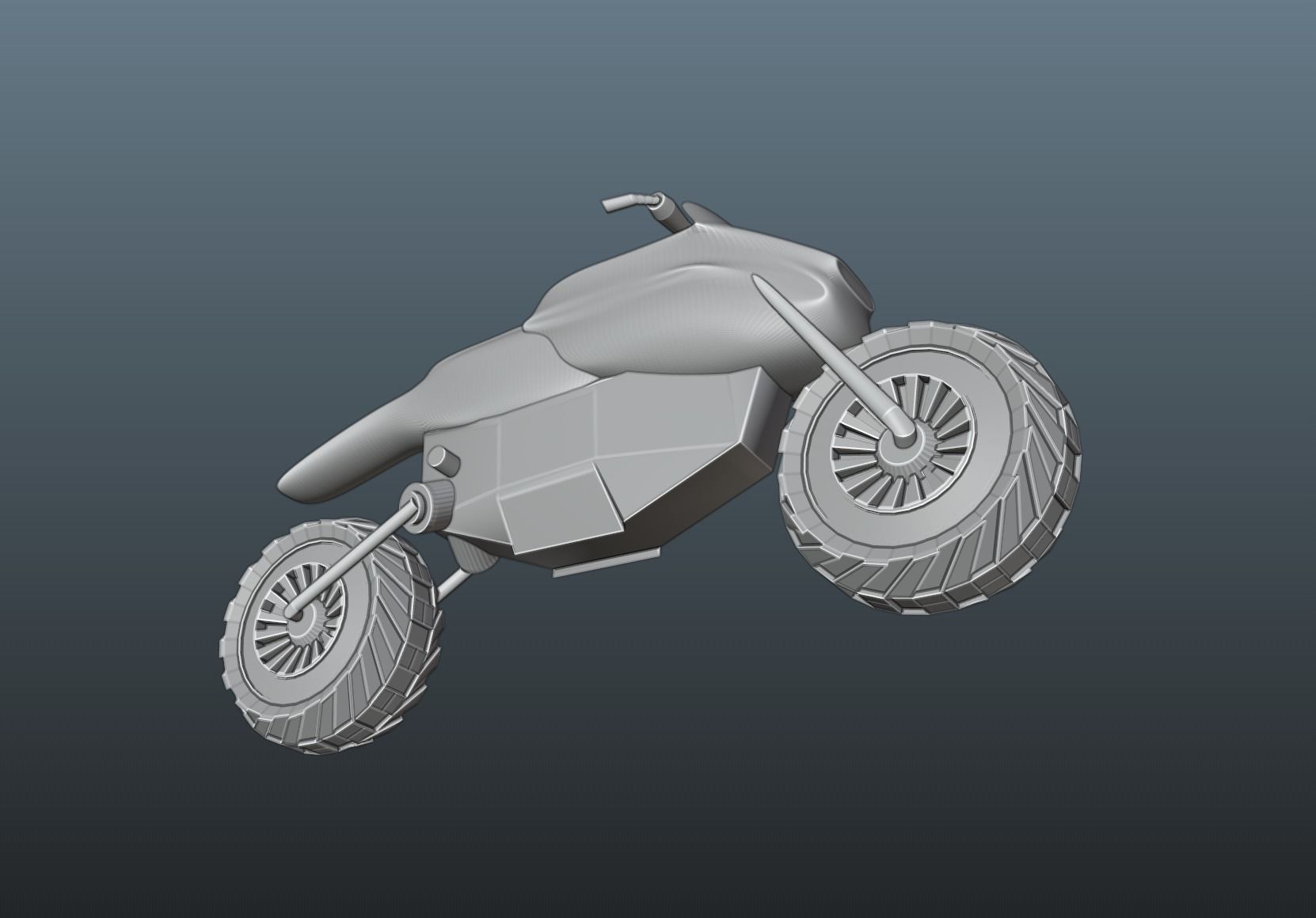 Future Sports Bike 3D model_14