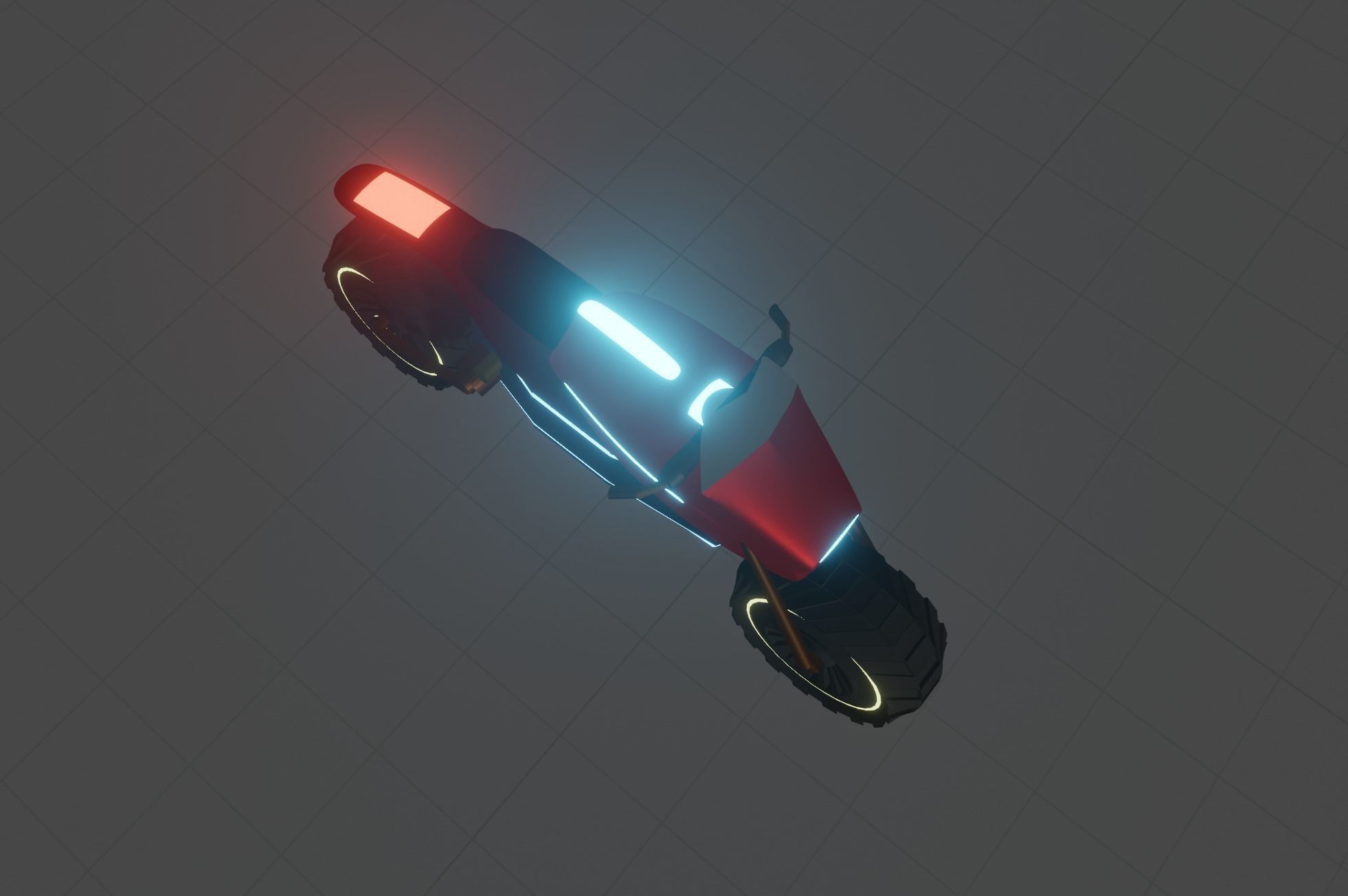 Future Sports Bike 3D model_16