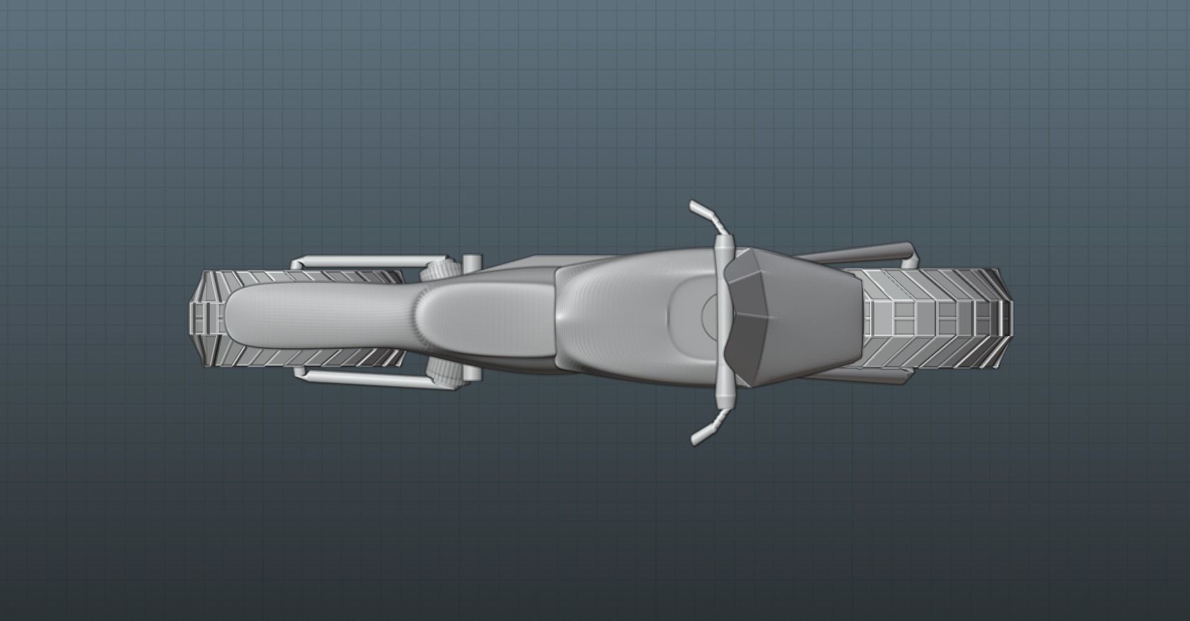 Future Sports Bike 3D model_12