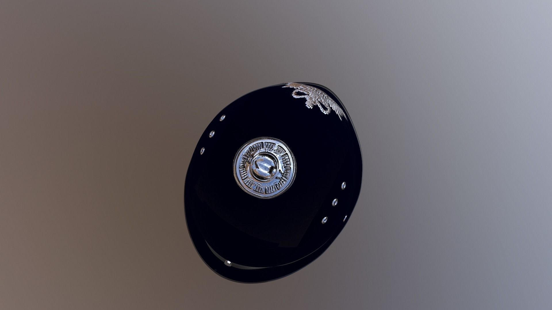 British Police Helmet Package 3D print model_9