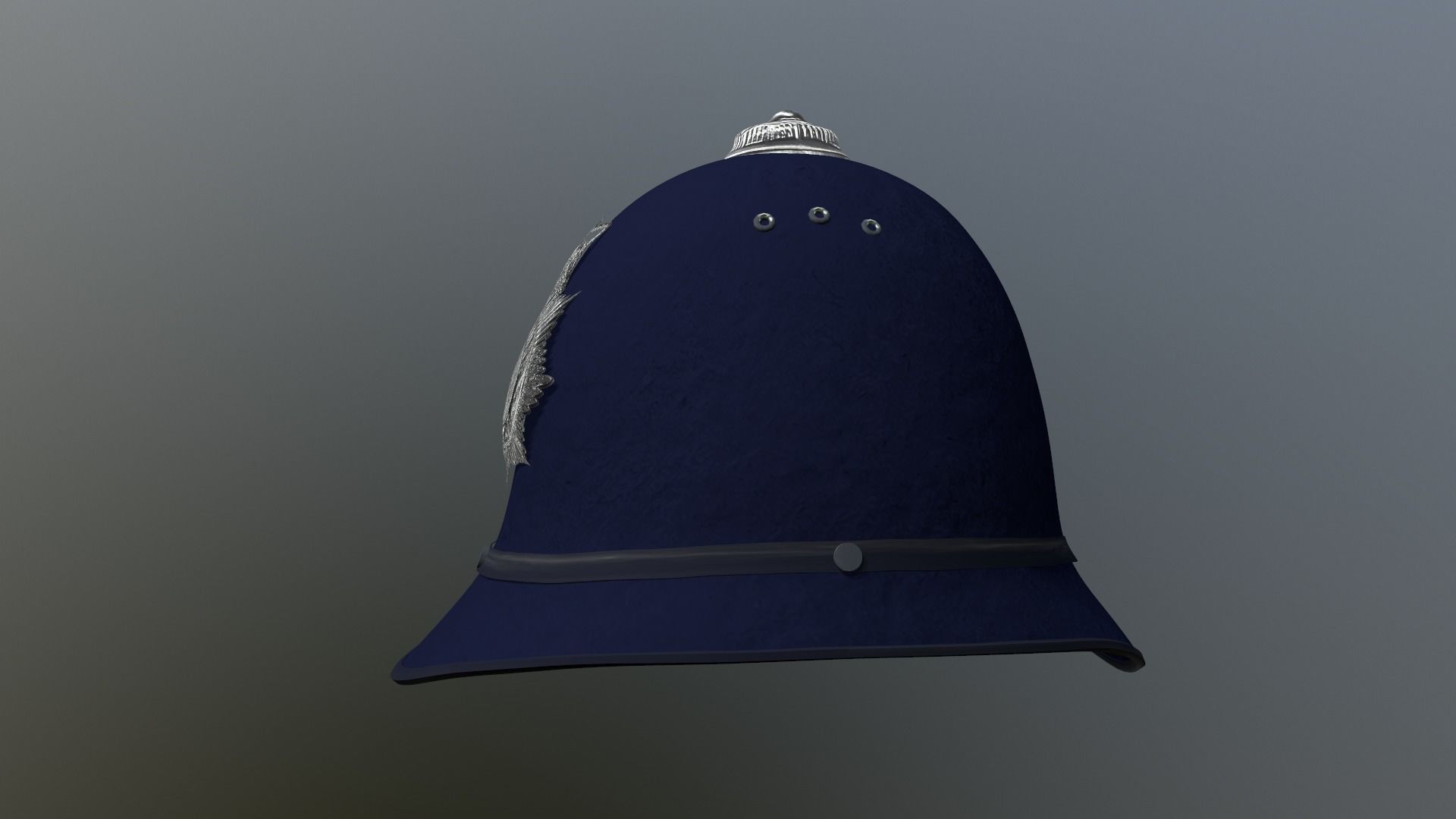 British Police Helmet Package 3D print model_11