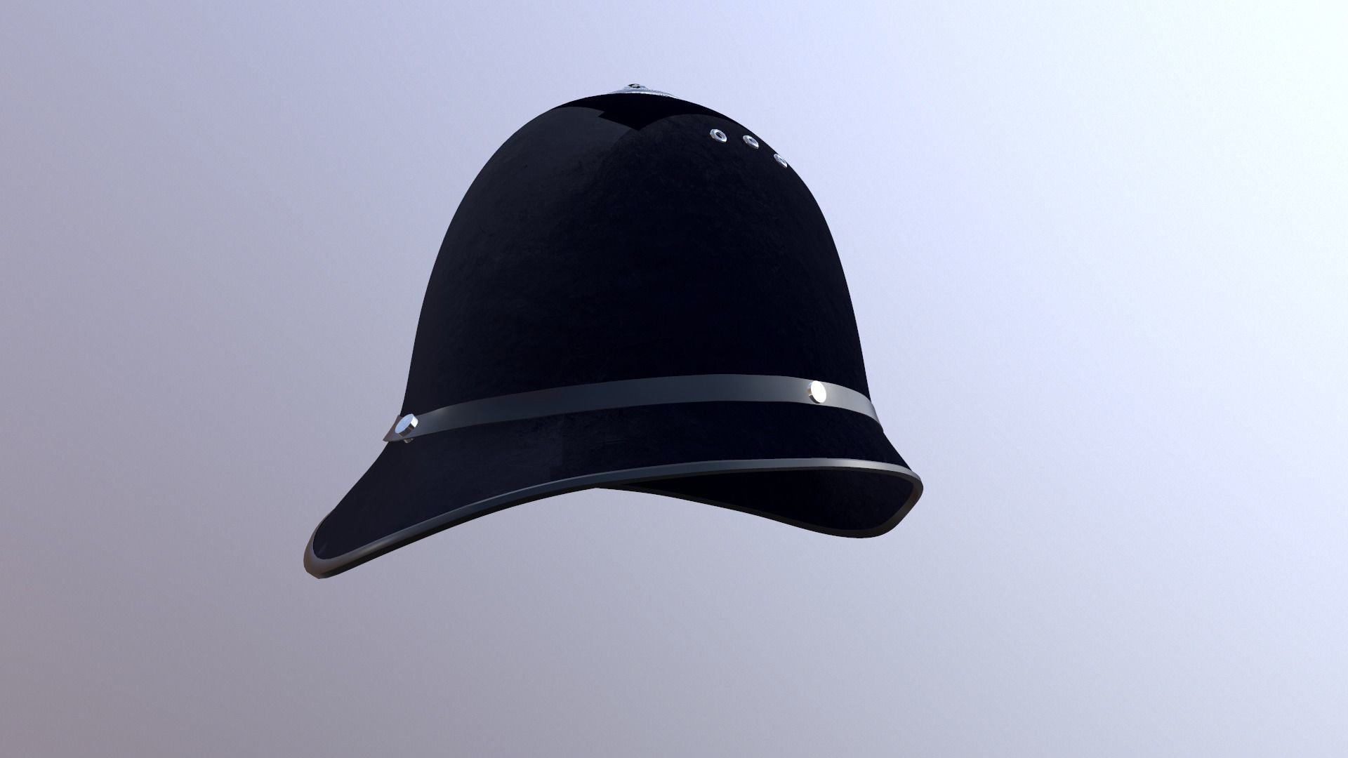 British Police Helmet Package 3D print model_8