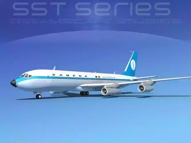 Boeing 707-320 SS Sabena