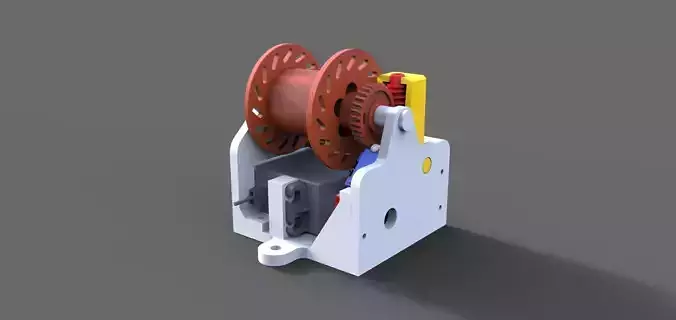 Anchor winch with free fall function Typ A 