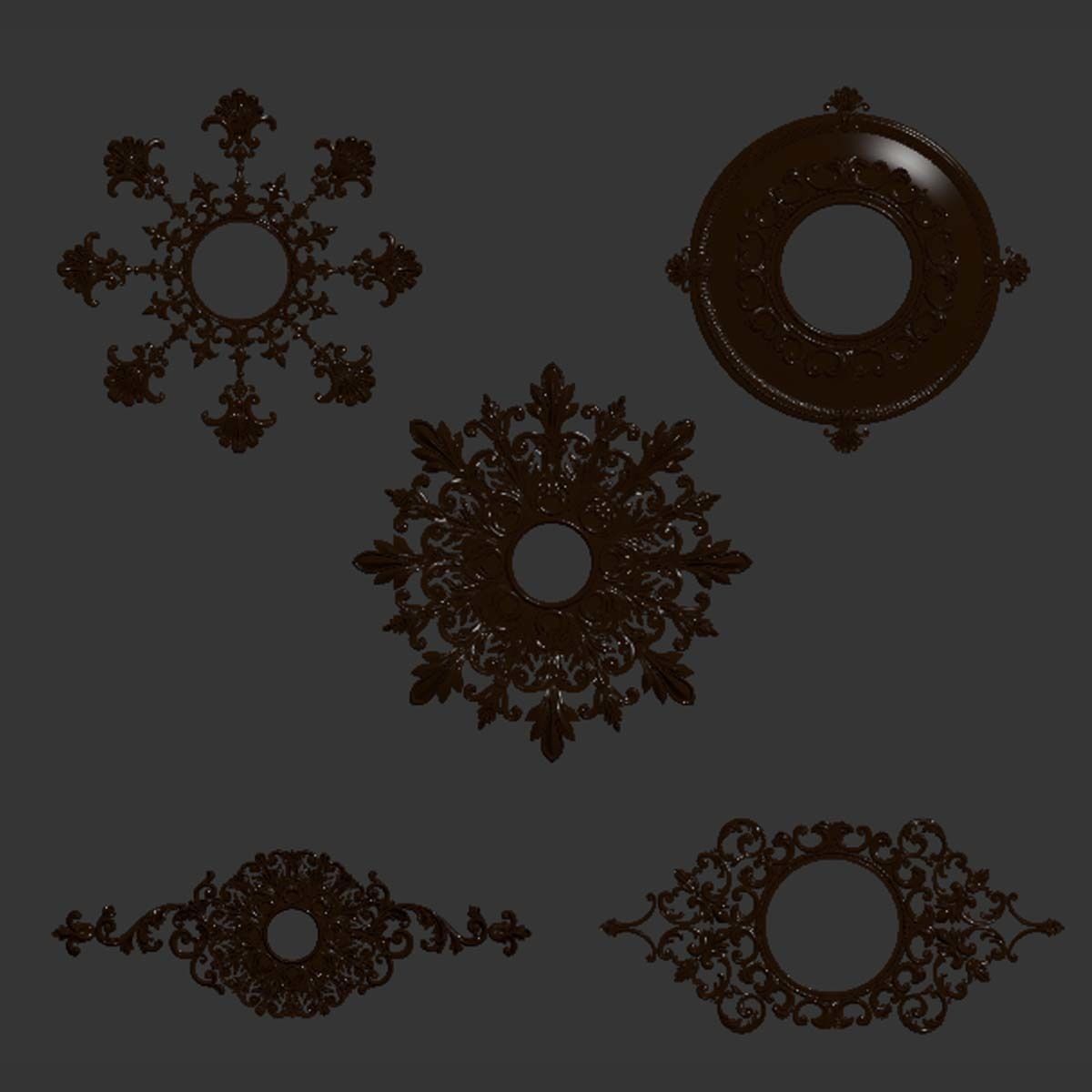 Trim Ornament 79 3D model_2