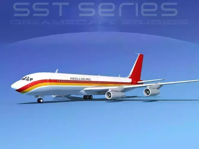 Boeing 707-320 SS TAAG Angola
