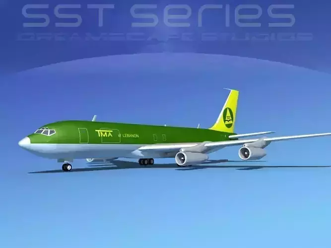 Boeing 707-320 SS TMA Lebanon