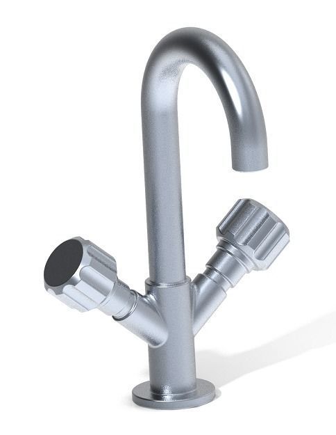 Classic Wash Mixer Tap 3D print model_1