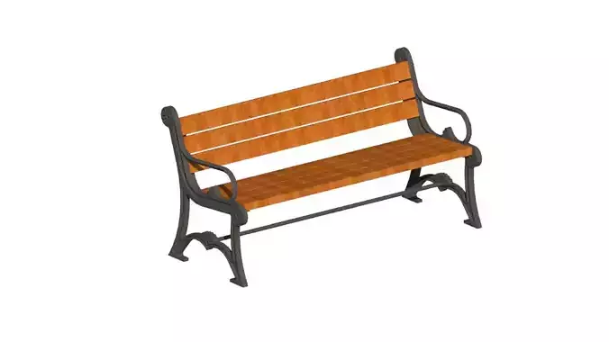 Outdoor bench sitting casting feet