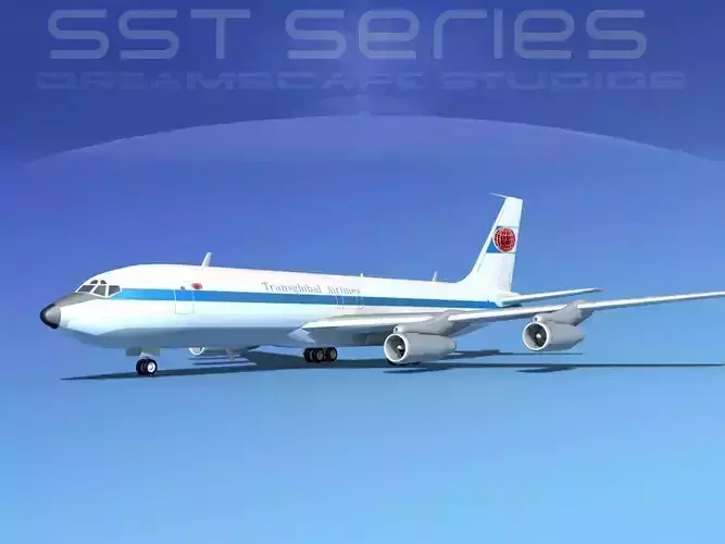 Boeing 707-320 SS Trans Global