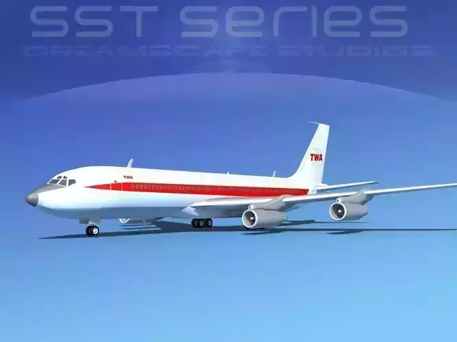 Boeing 707-320 SS Trans World Airways 1