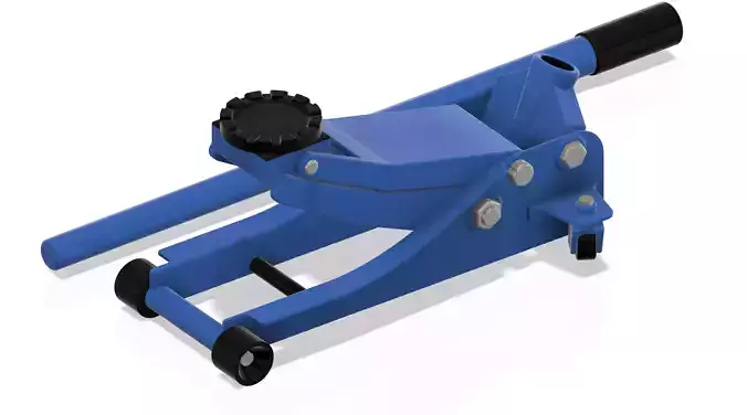 3d printable car jack for model building 3D print model