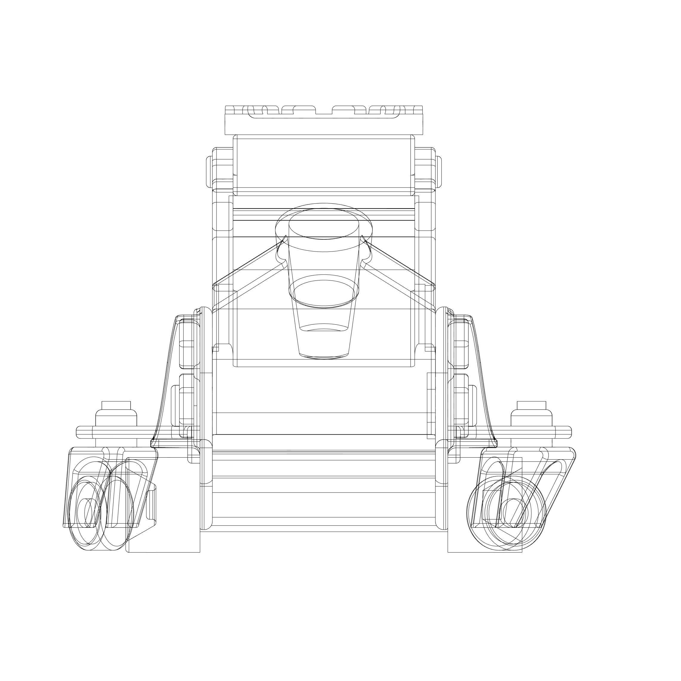 3d printable car jack for model building 3D print model_4