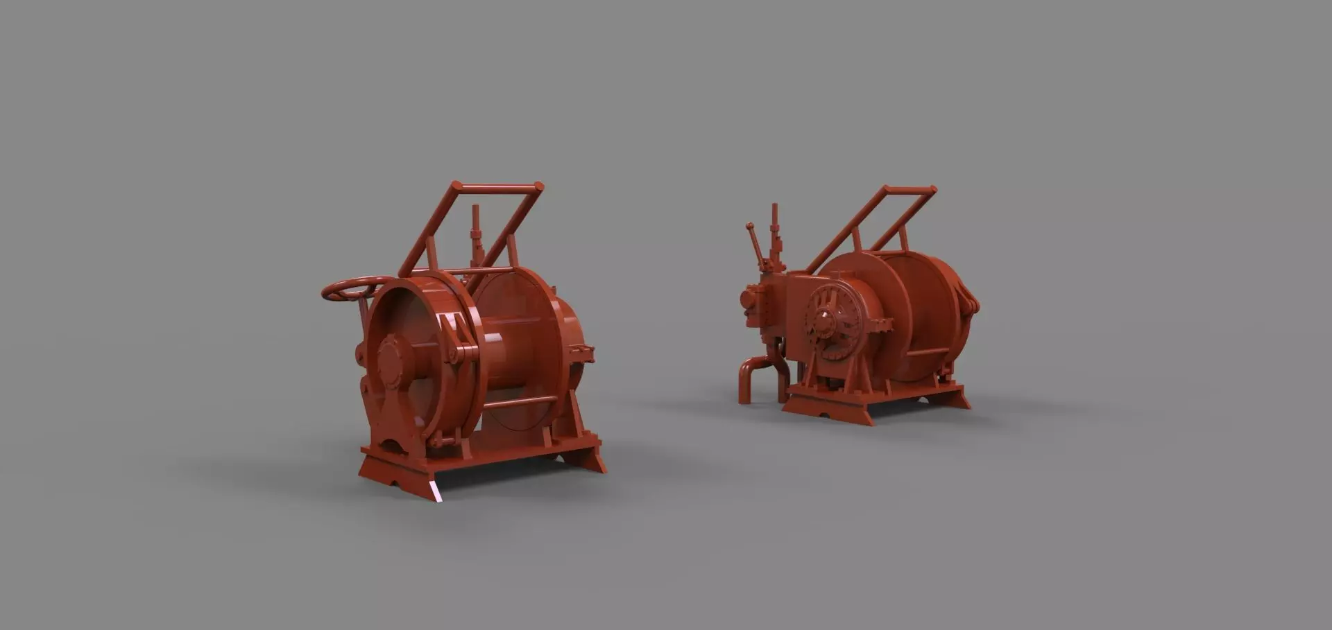 Winch RR 50 3D print model_0