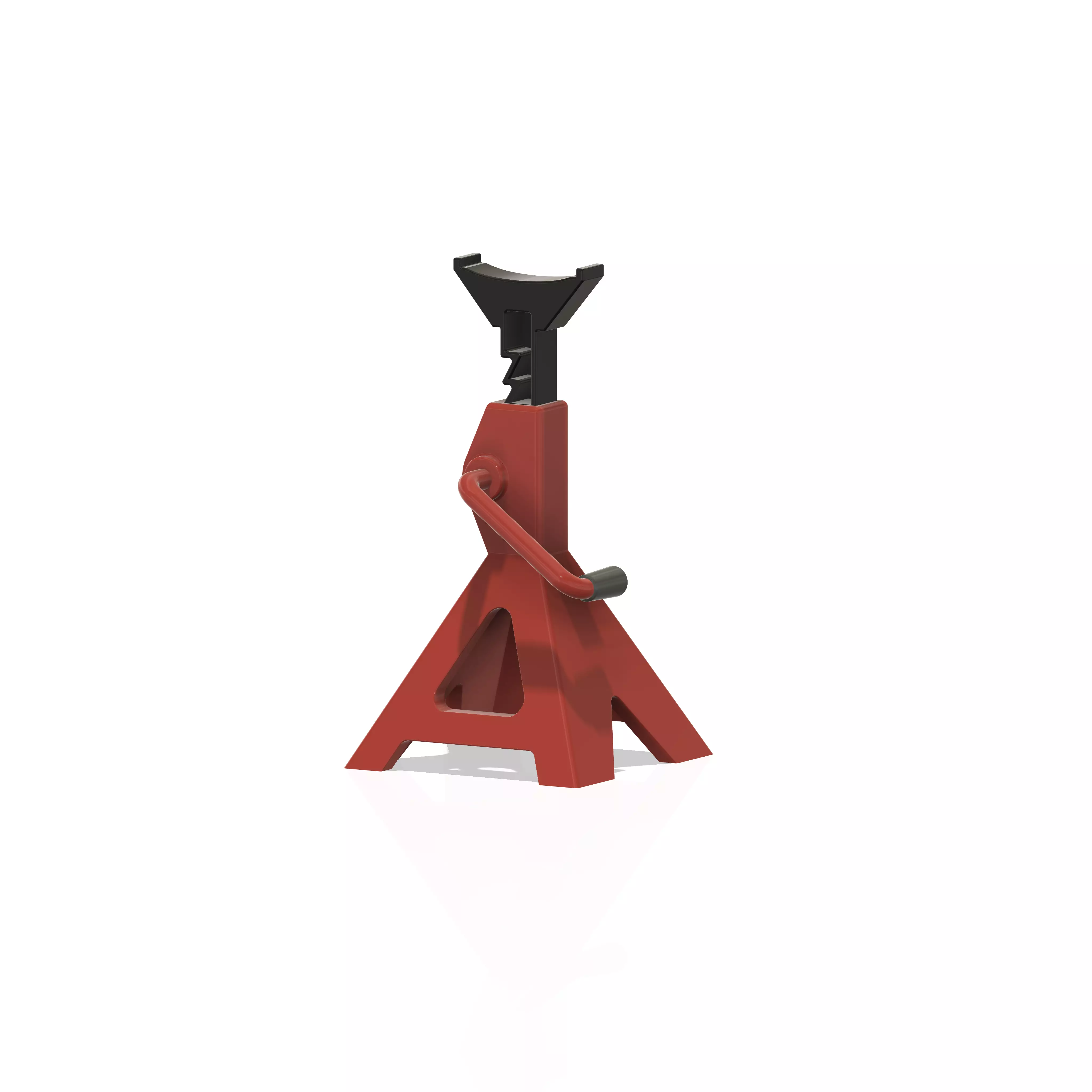 3d printable axle stand for scale model building 3D print model
