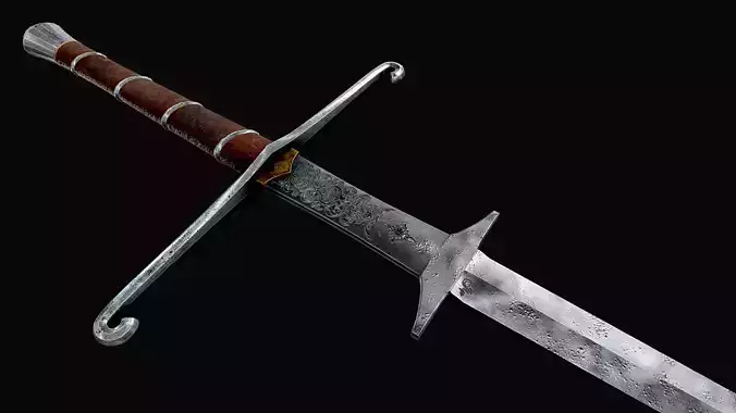 Montante two handed sword