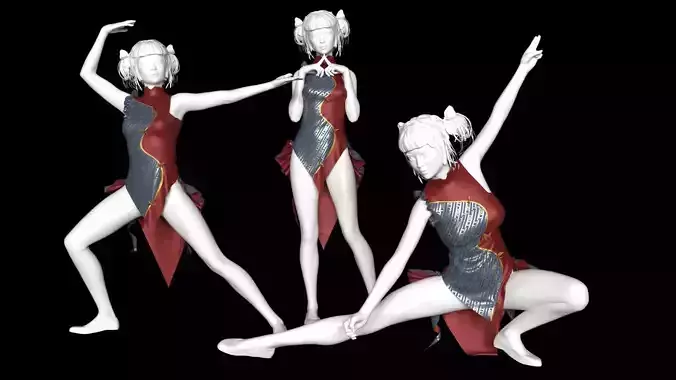 FantaChina dancer in dress