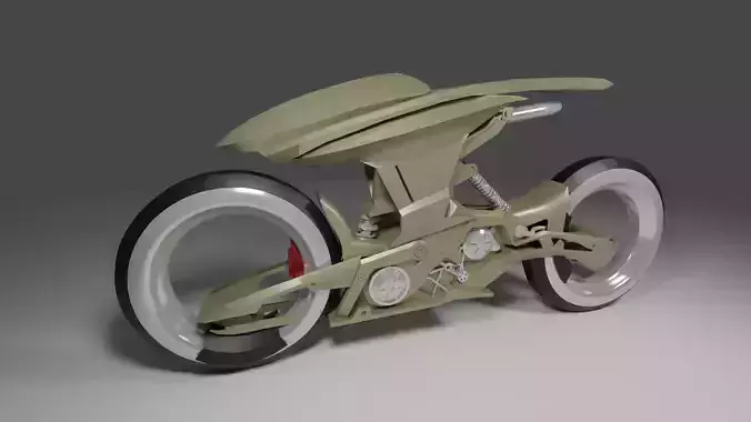 sci fi motorcycle