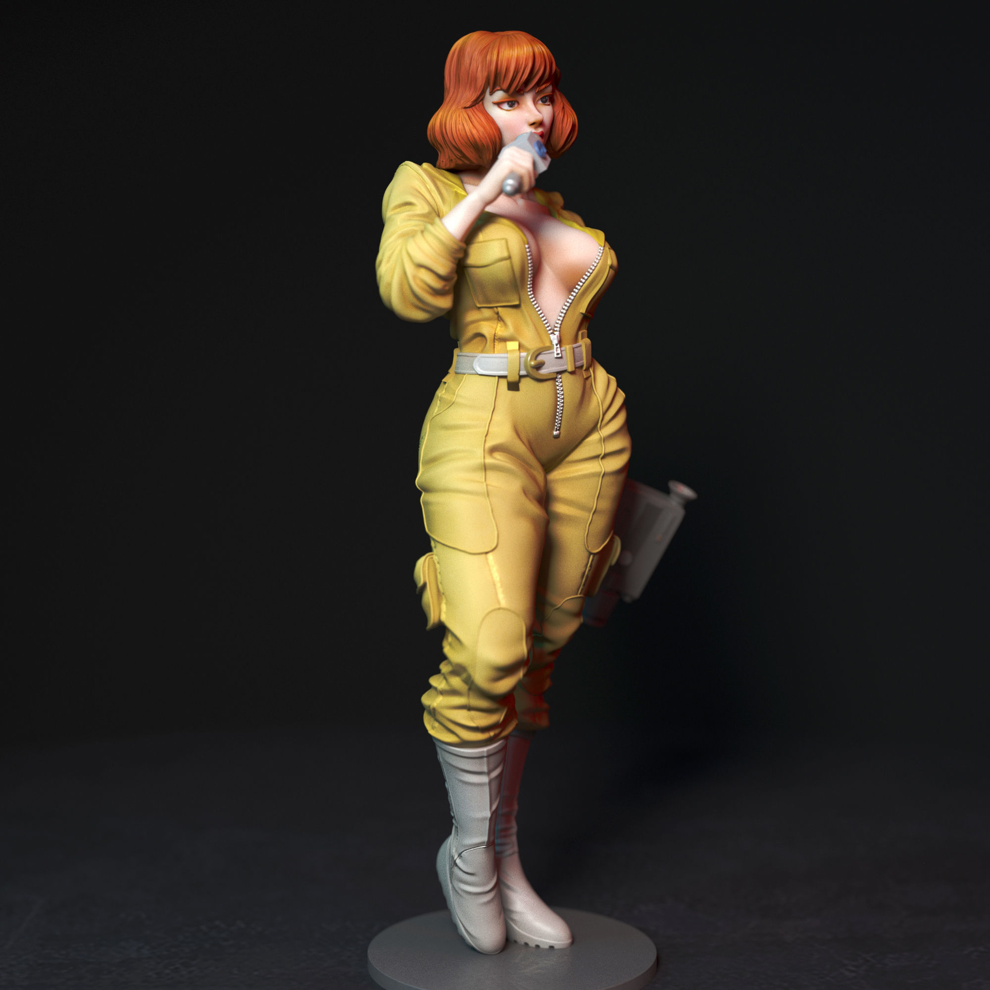 April o Neil 3D print model_1