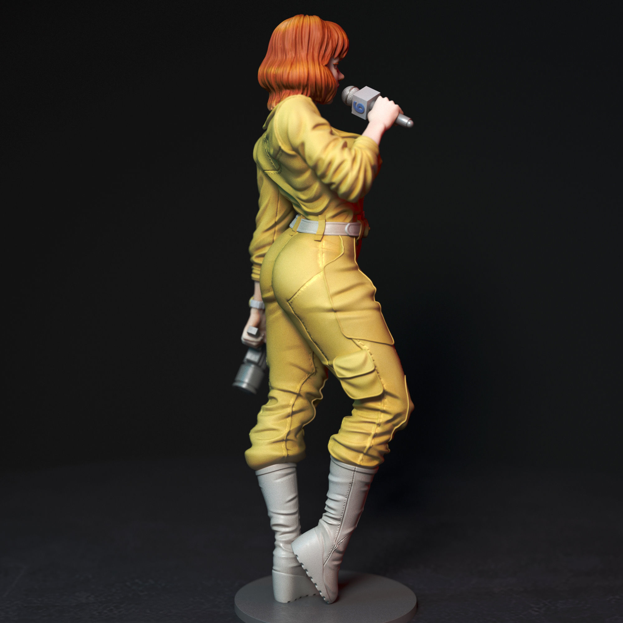 April o Neil 3D print model_2