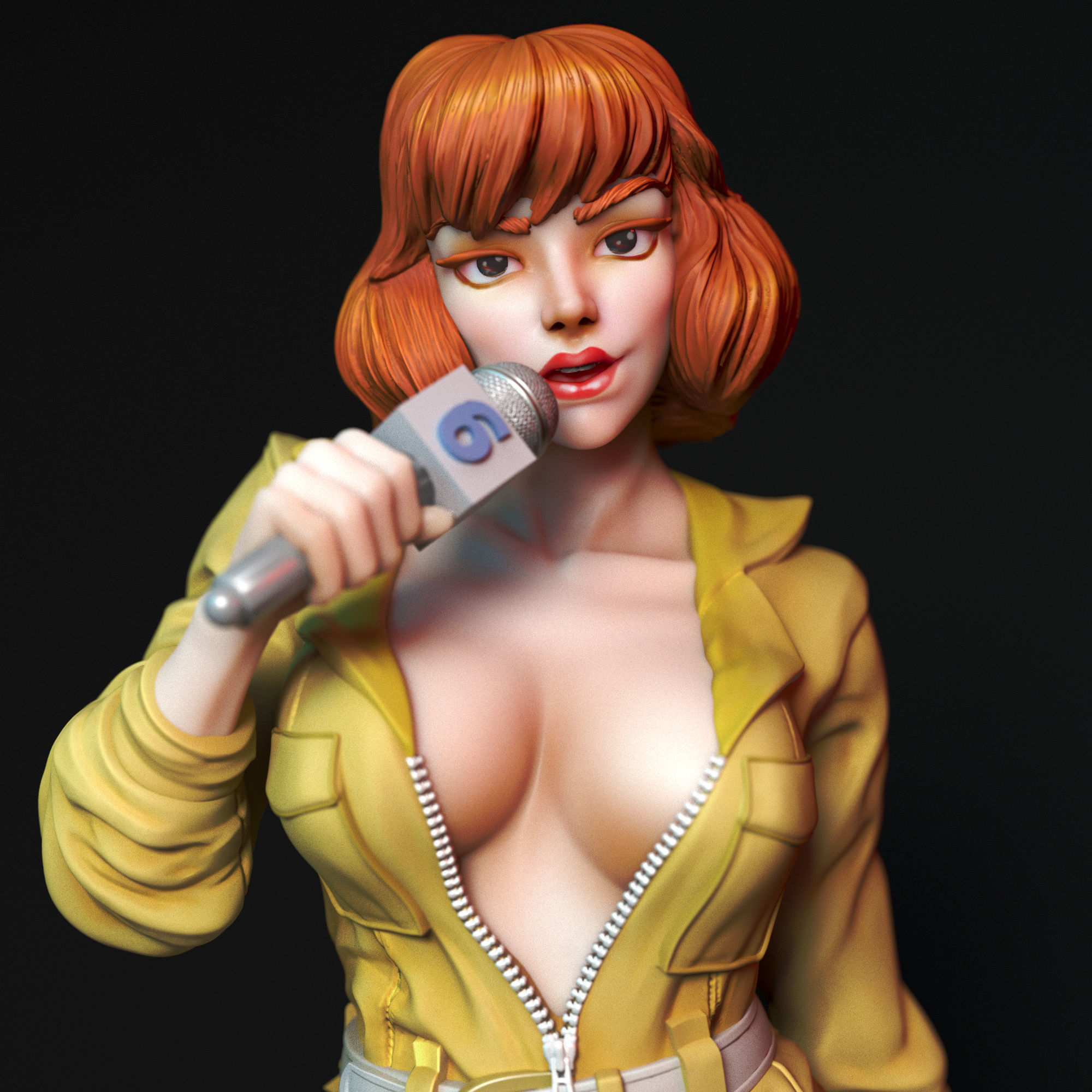 April o Neil 3D print model_5