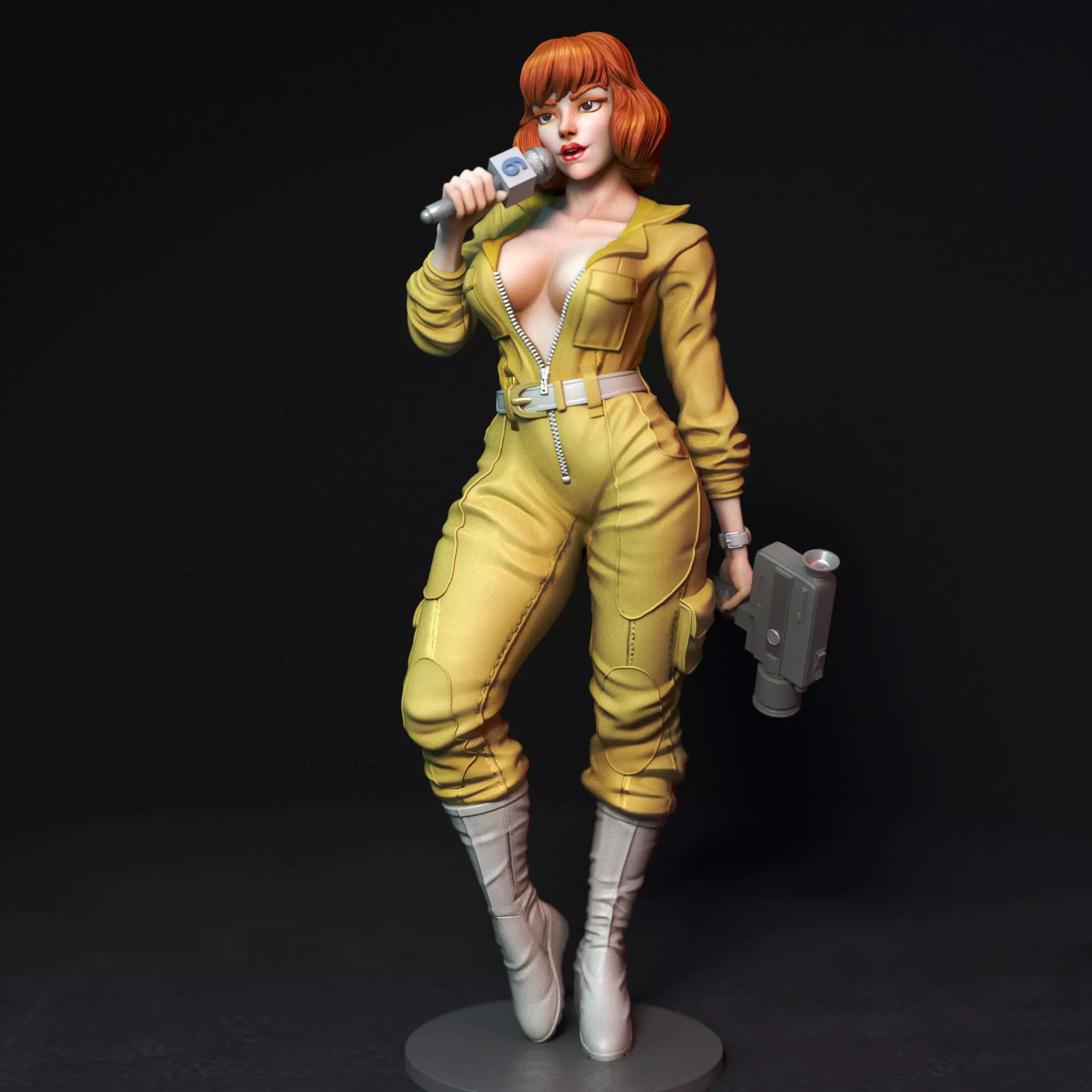 April o Neil 3D print model_0