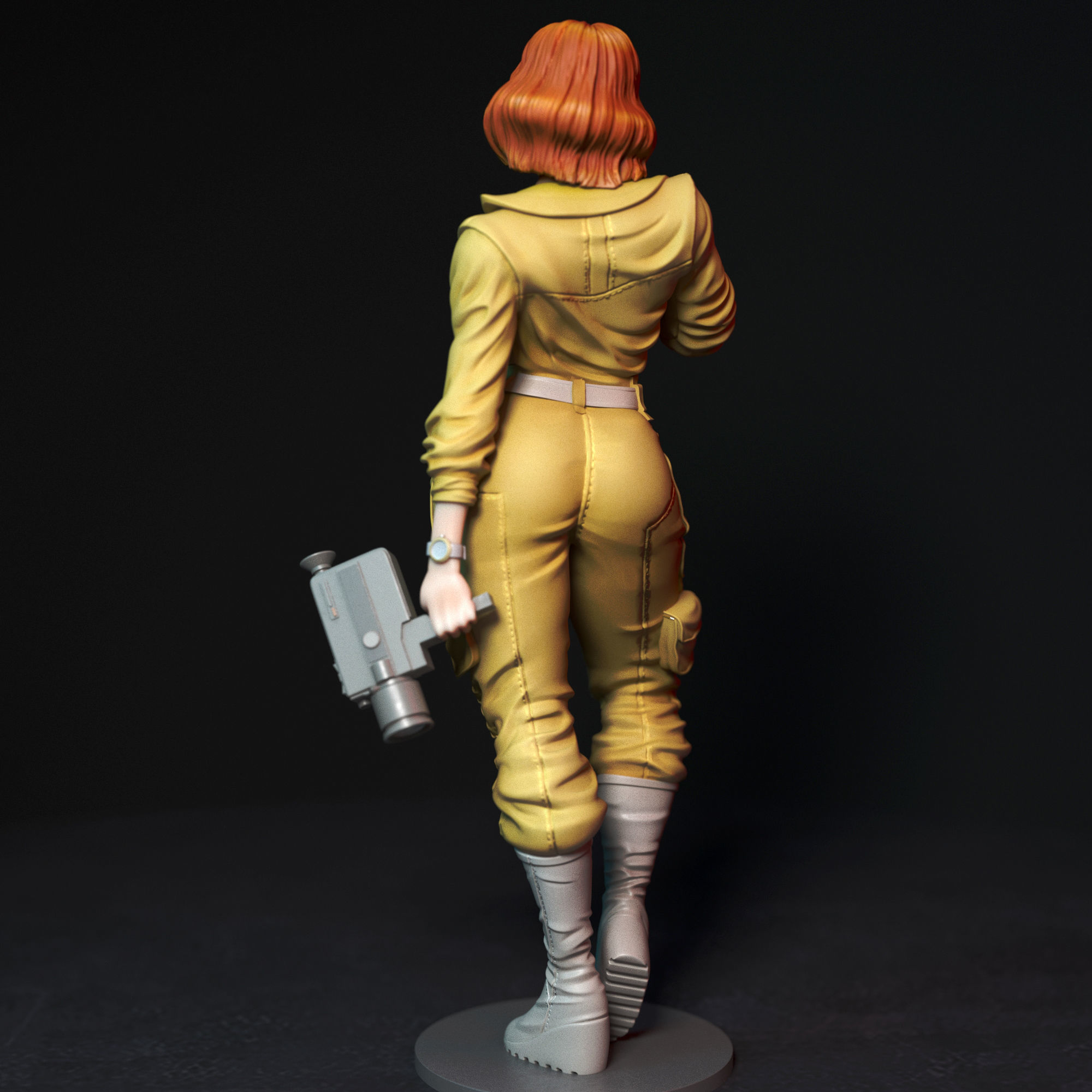 April o Neil 3D print model_3