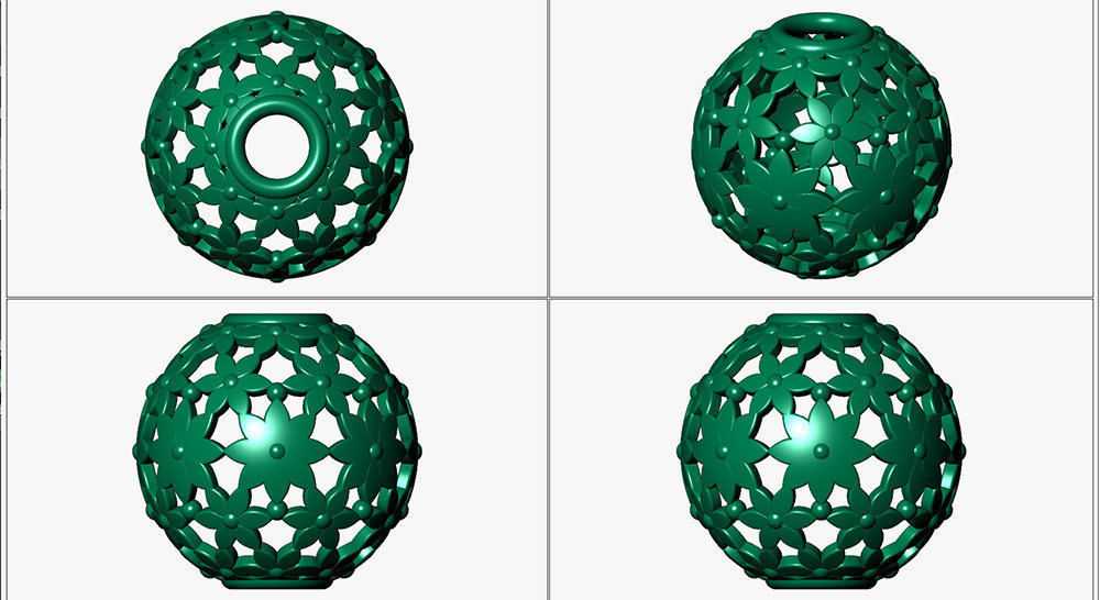 spherical beads 3D print model_1