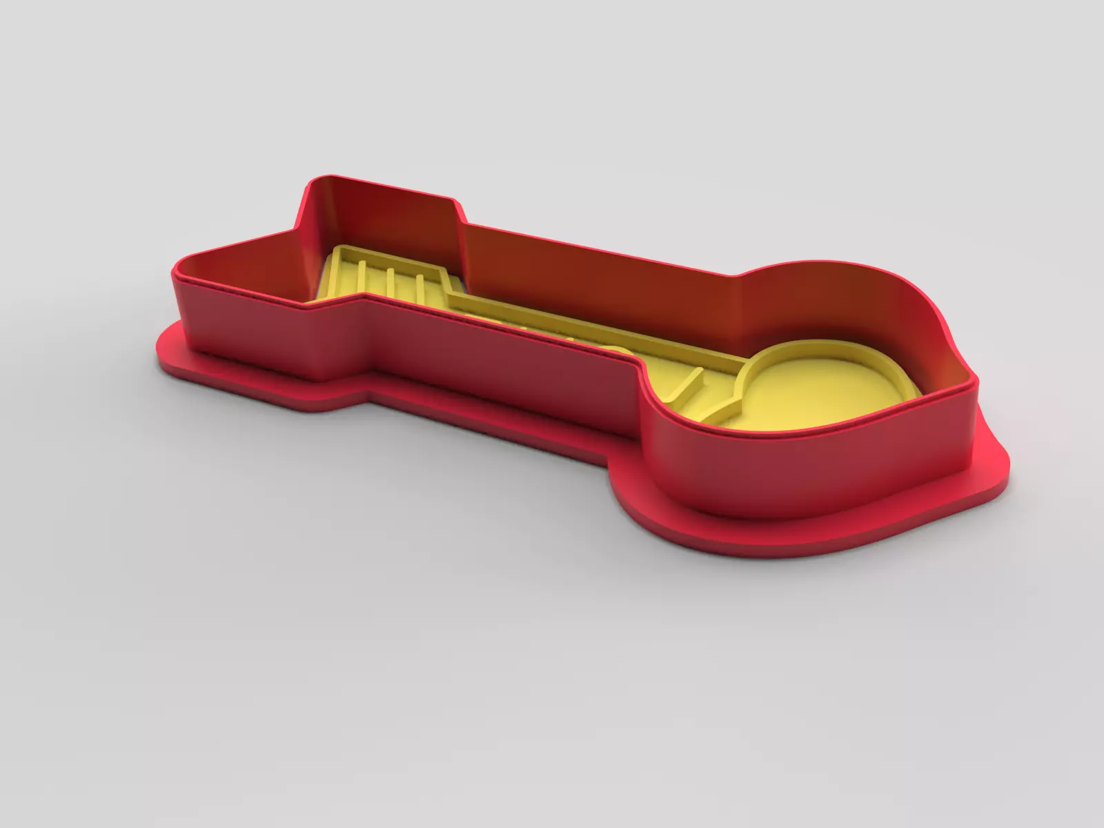 Cookie cutter and stamp - Arrow and love 3D print model_0