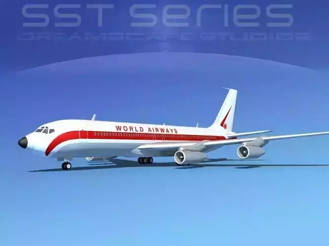 Boeing 707-320 SS Zantop
