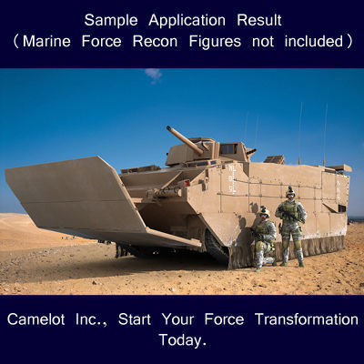 US Marine Corps Expeditionary Fighting Vehicle 3D model_3