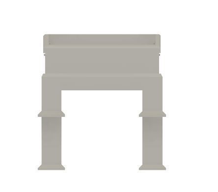 Model Railway Lineside Ballast or Chip Bins 3D print model_10