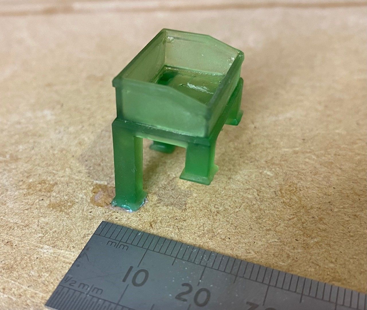 Model Railway Lineside Ballast or Chip Bins 3D print model_15