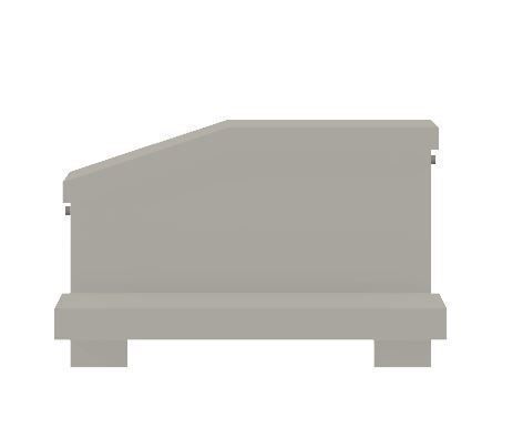 Model Railway Lineside Ballast or Chip Bins 3D print model_6