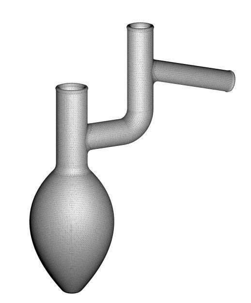 Pear Shaped Claisen Flask 3D print model_2