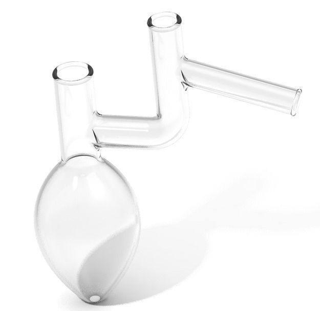 Pear Shaped Claisen Flask 3D print model_1