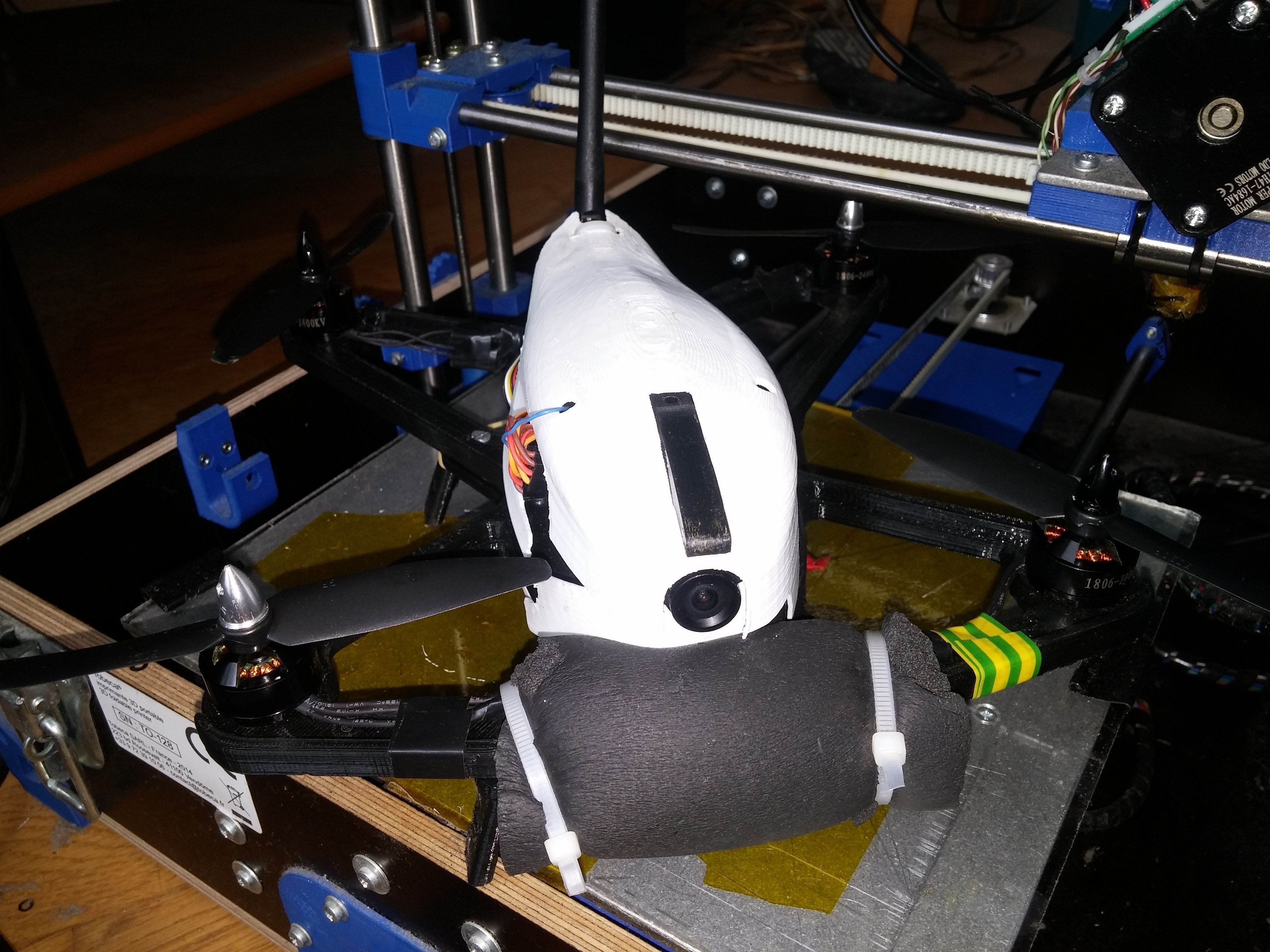 DRONE FPV 280 3D print model_2