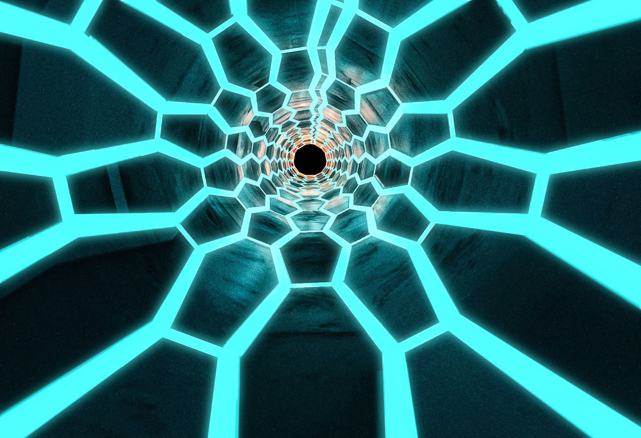  Sci Fi Tunnel Pack modular  Lowpoly Low-poly 3D model_6