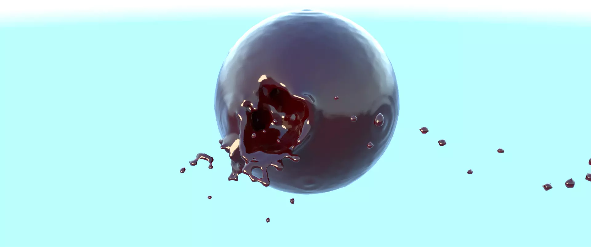 Tear of a drop 3D model_0