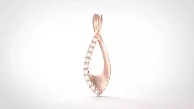 Model 412  Diamond Pendant