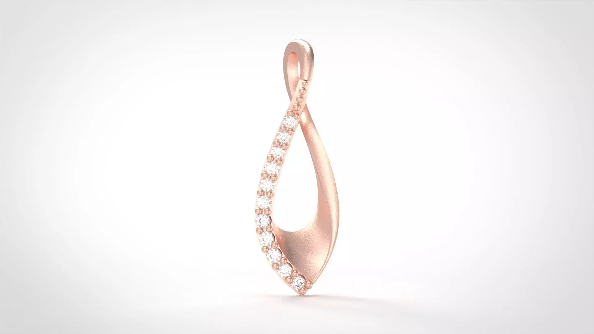 Model 412  Diamond Pendant 3D print model_0