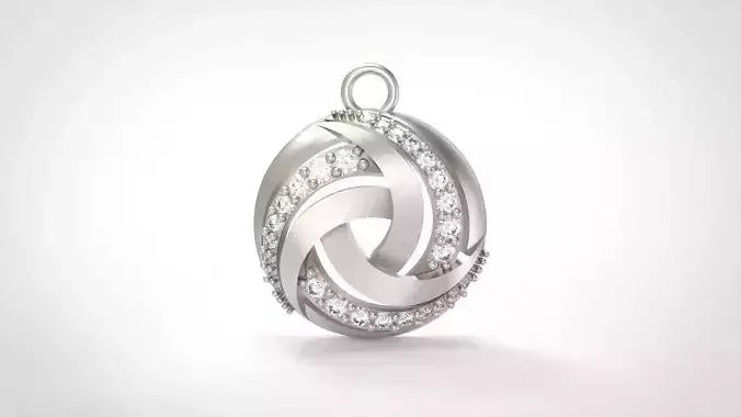 Model 413  Diamond Pendant