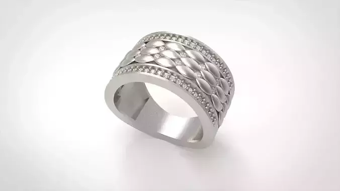 Model 416  57 EU Size Diamond Ring