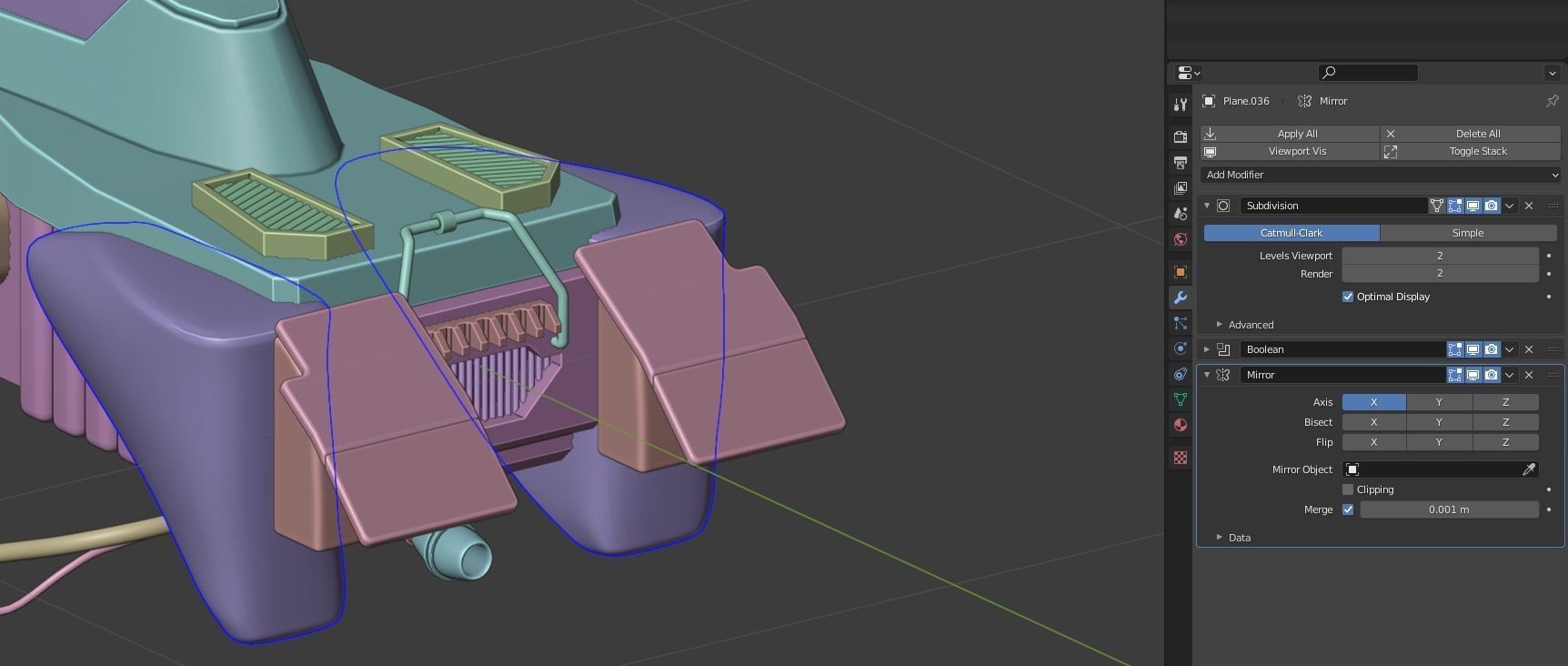 Star Wars Speeder Bike 3D model_7