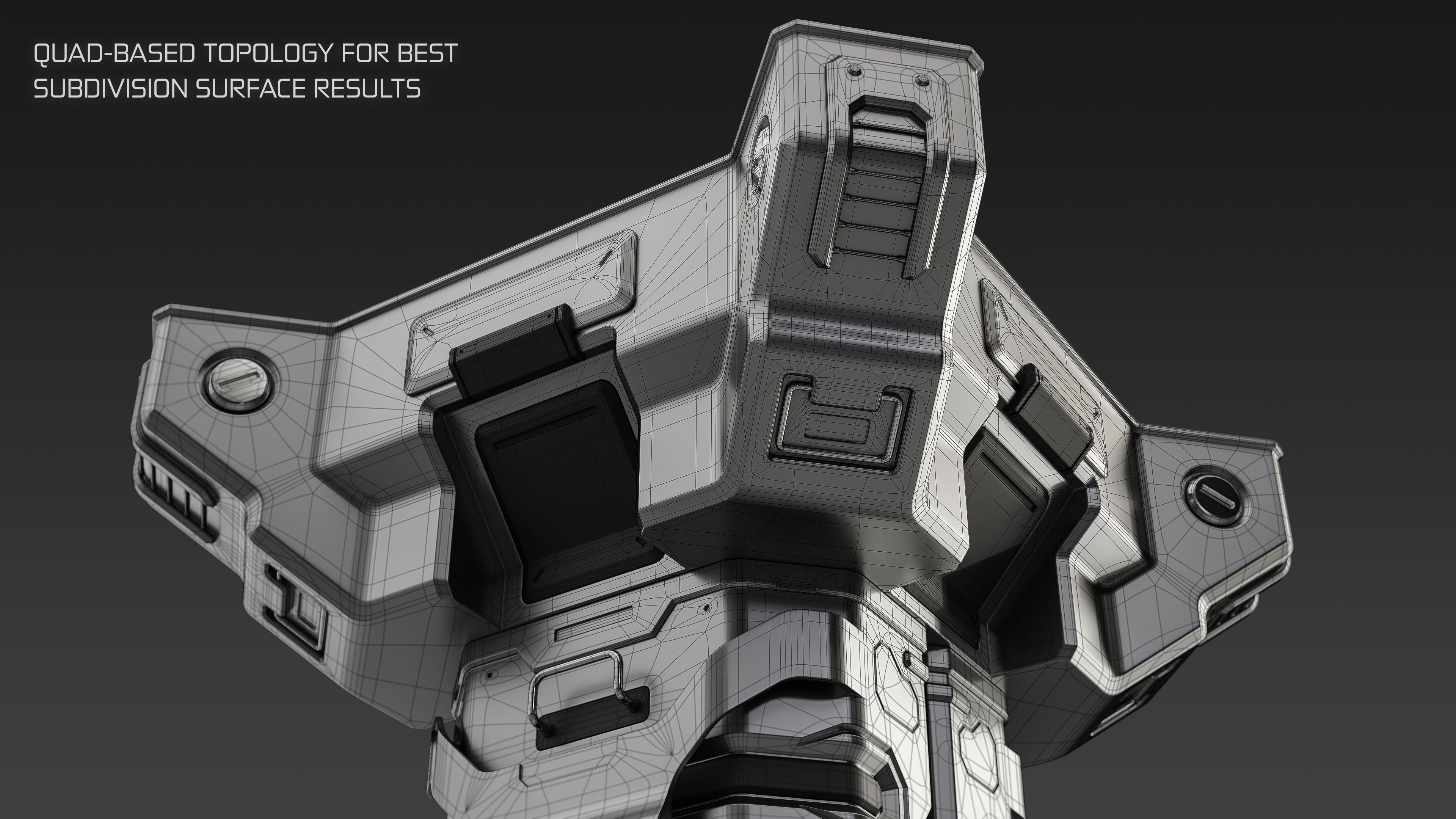 Sci-Fi Industrial Object 06 3D model_8