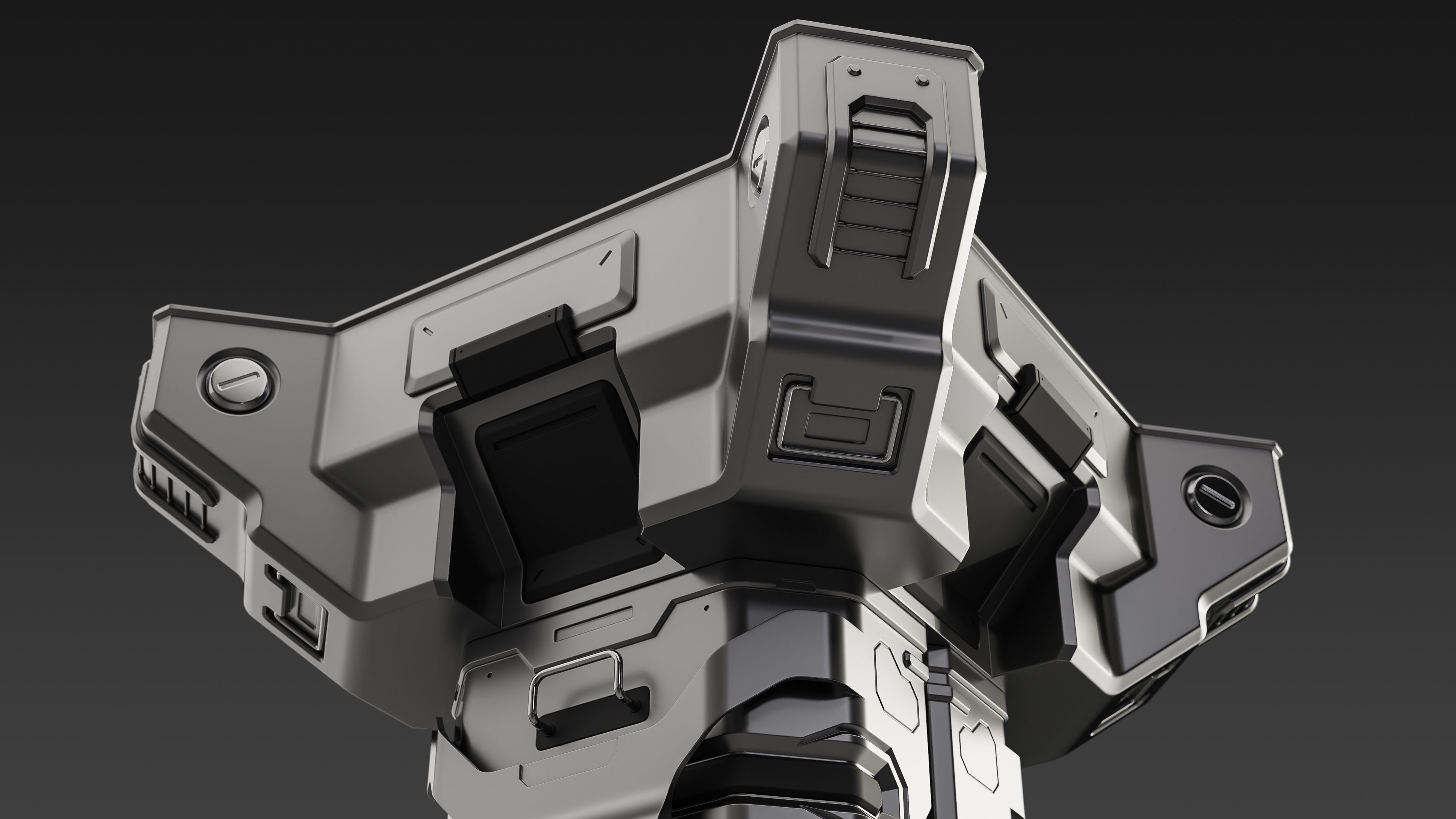 Sci-Fi Industrial Object 06 3D model_7