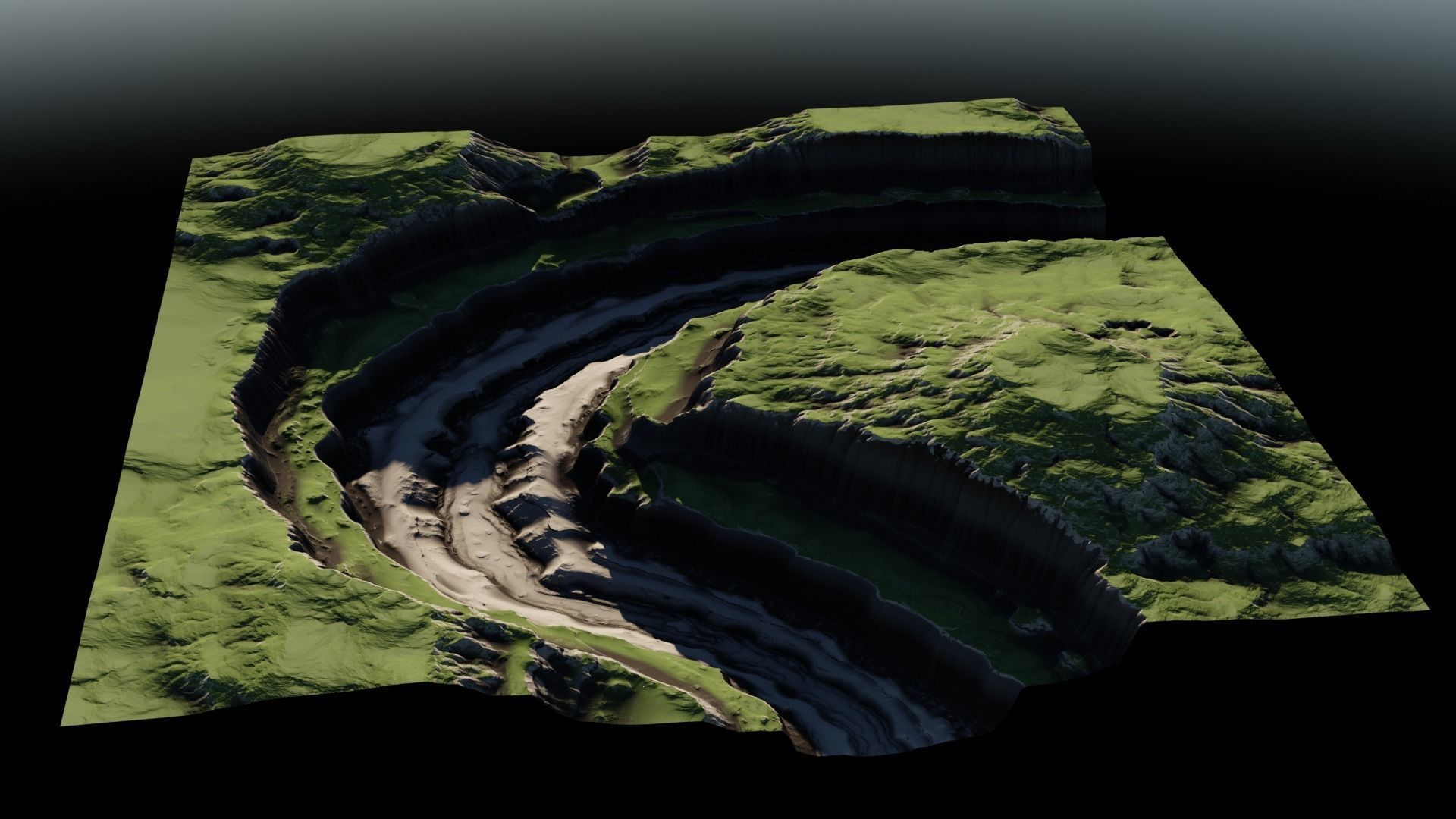 Plateau River 3D Model Collection_16