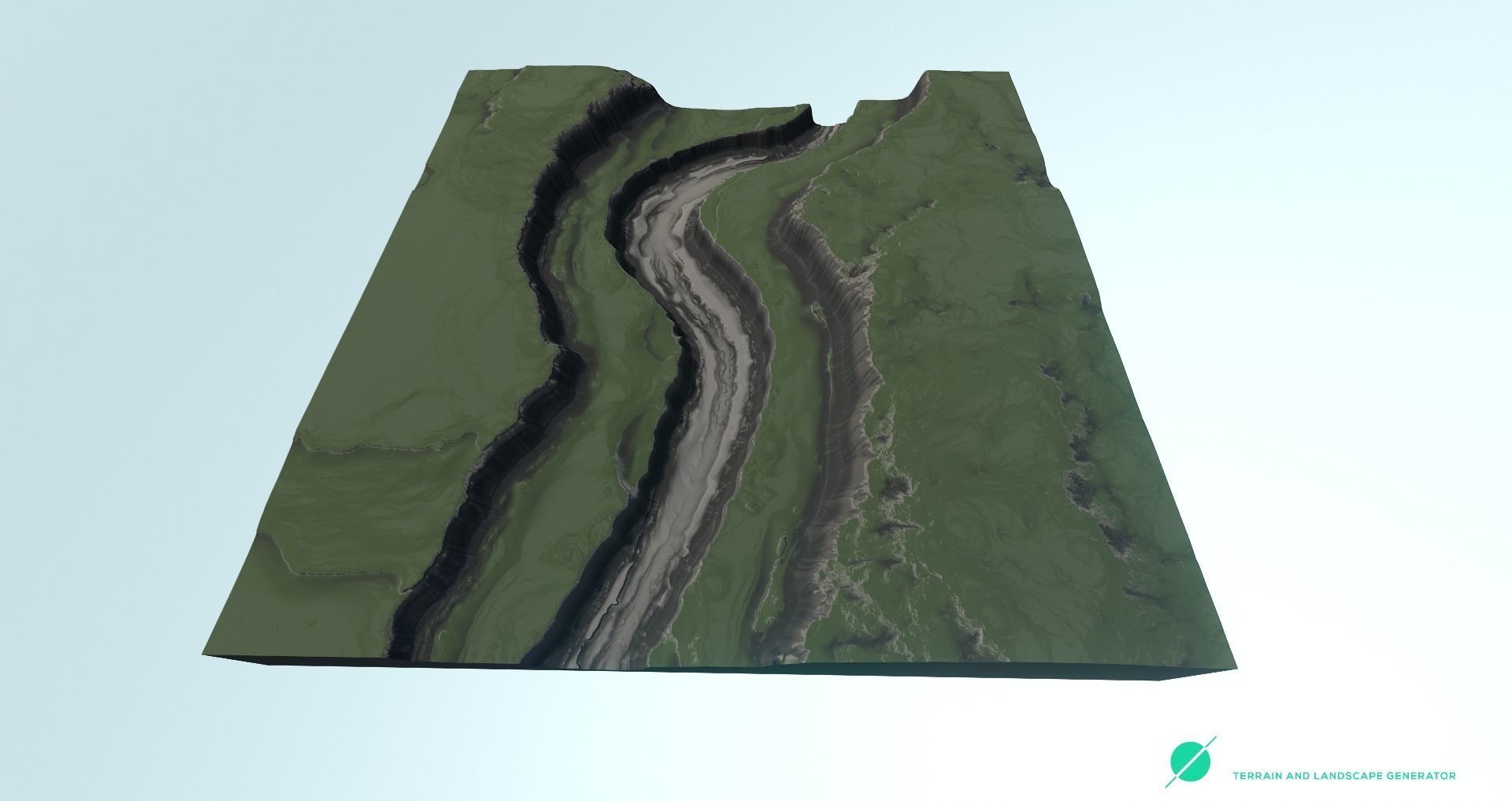 Plateau River 3D Model Collection_2